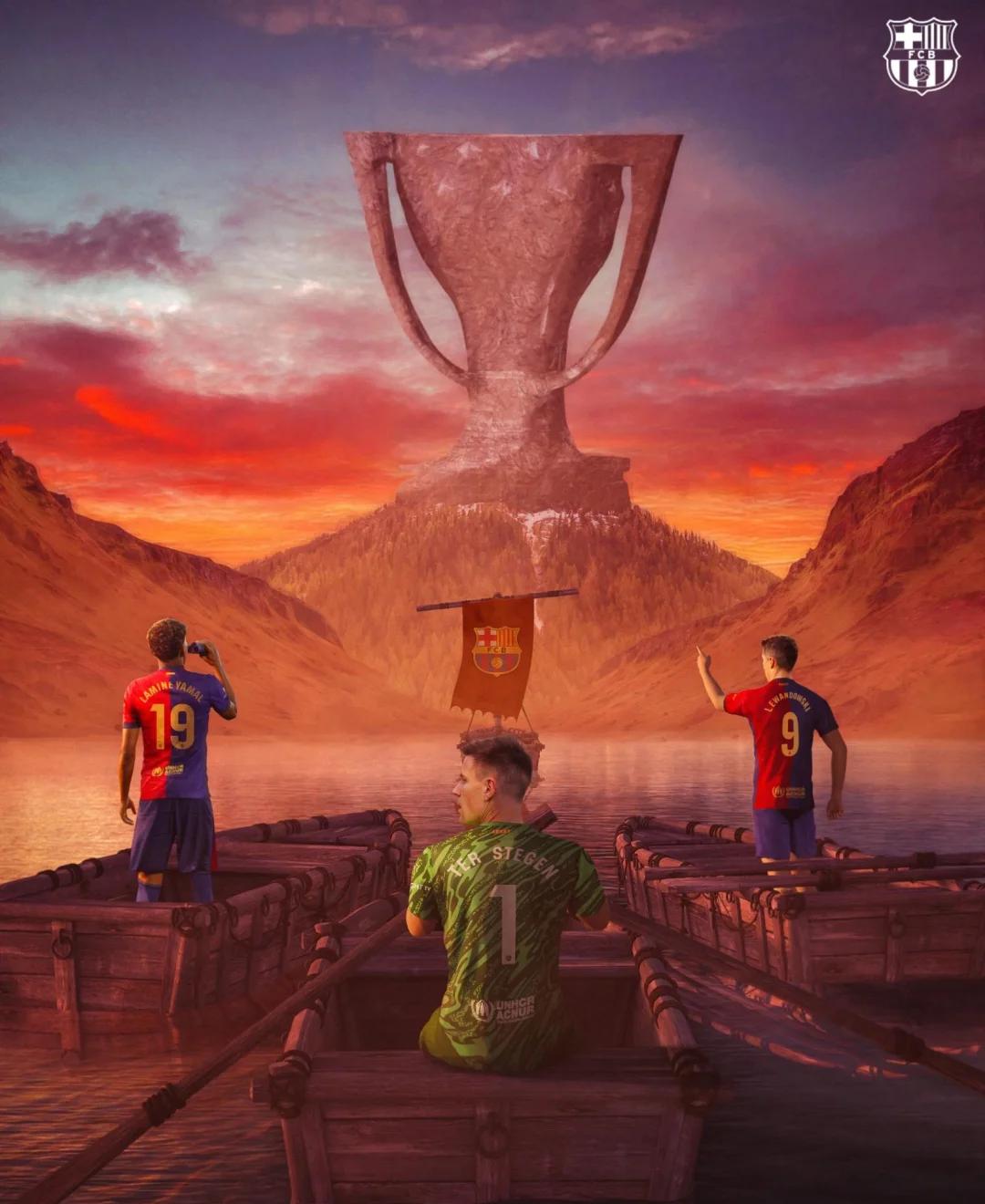 Ming重返赛场，大比分获胜首场状态出色，巴塞罗那观众沸腾！